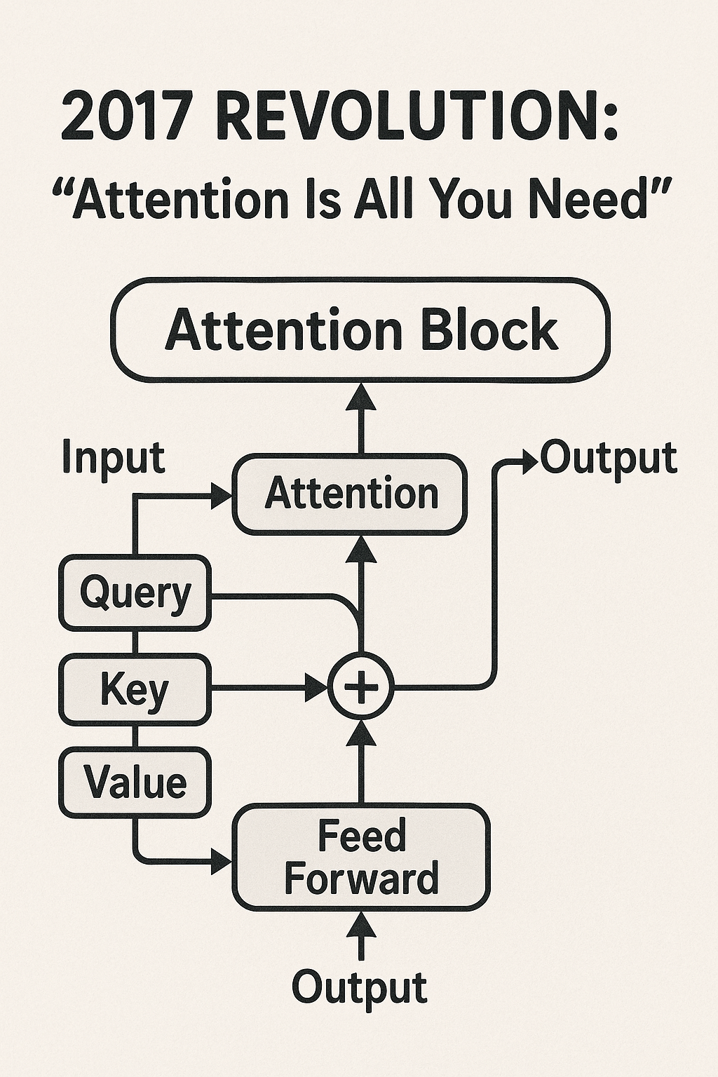 Multi-head attention mechanism architecture diagram from Attention Is All You Need paper